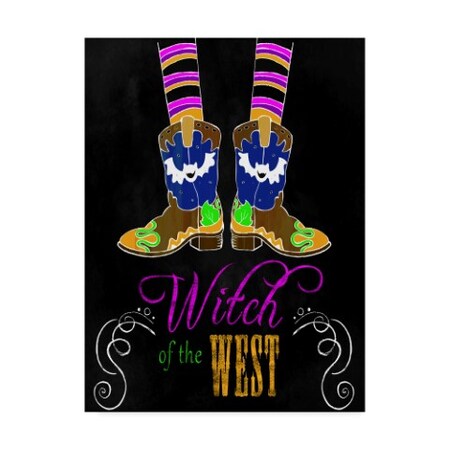 Trademark Fine Art Valarie Wade 'Witch Of The West' Canvas Art, 35x47 ALI33568-C3547GG